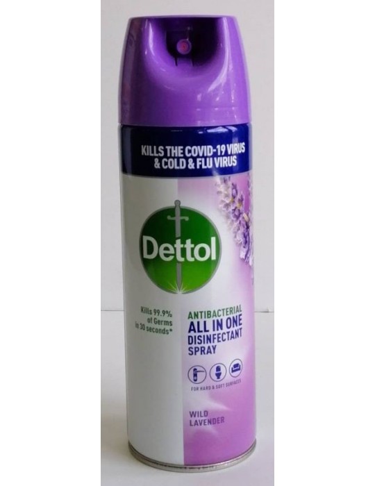 JAYAMART Stationery|Dettol Antibacterial Disinfectant Spray wild lavender 450mlRM33.20RM33.20Hygiene