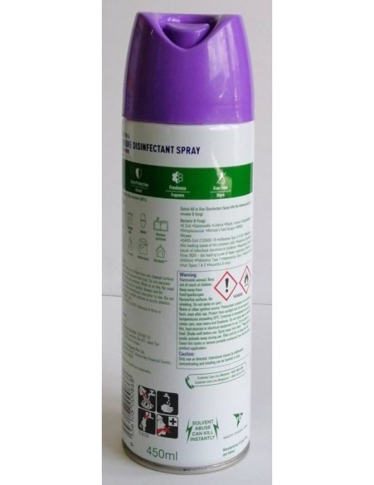 JAYAMART Stationery|Dettol Antibacterial Disinfectant Spray wild lavender 450mlRM33.20RM33.20Hygiene