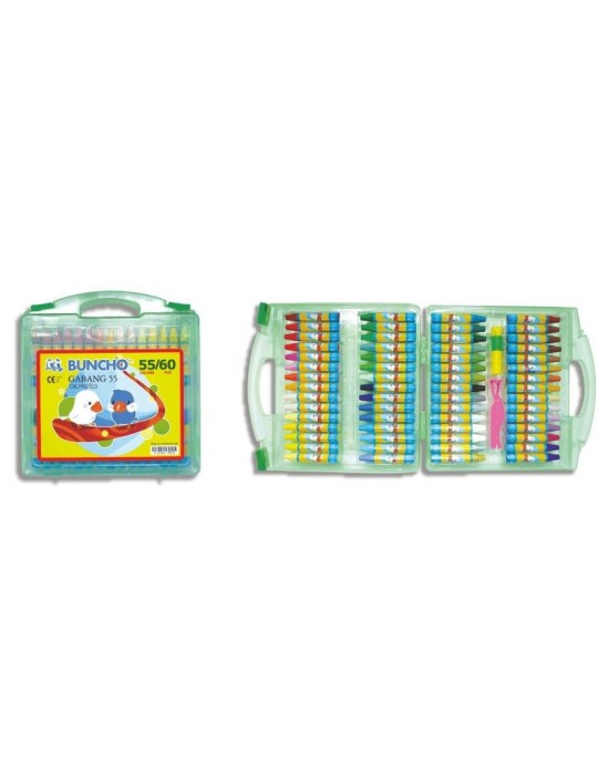 JAYAMART Stationery|Buncho Gabang Oil Pastel 55 coloursRM40.50RM40.50BunchoColour