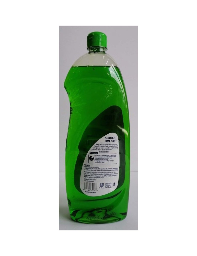 JAYAMART Stationery|Sunlight Dishwashing Liquid lime 800mlRM8.50RM8.50Hygiene