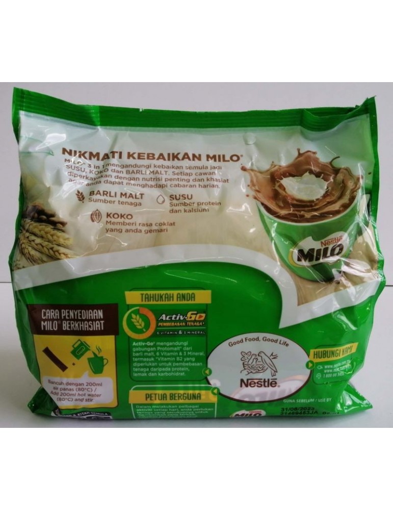 JAYAMART Stationery|Milo Activ-Go (3 in 1) 18'sRM21.00RM21.00Facility