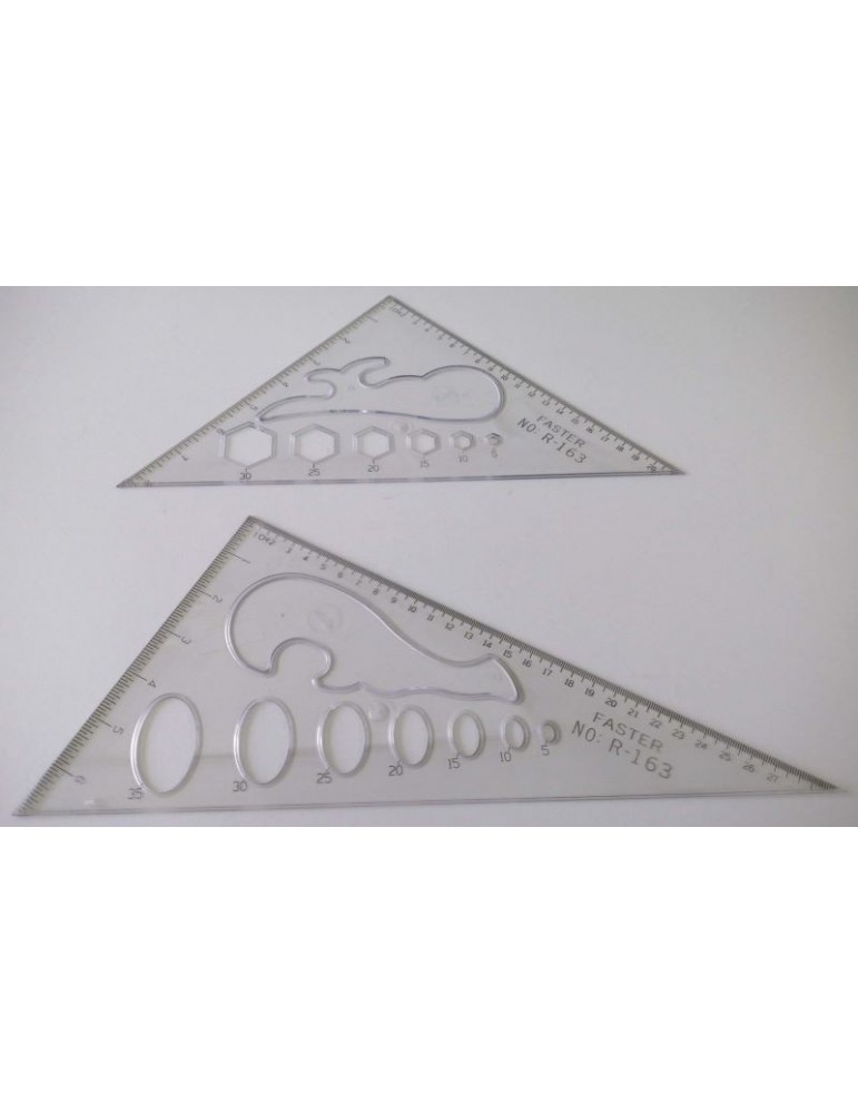 JAYAMART Stationery|Faster Set Square RF-163 (L) 30cmRM8.00RM8.00Ruler & Mathematical Instrument