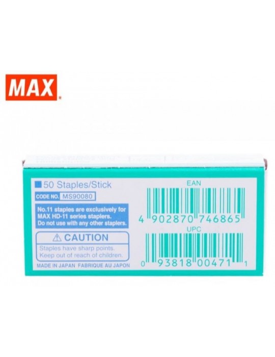 JAYAMART Stationery|Max Staples No.11-1MRM3.10RM3.10MaxStapler & Staples