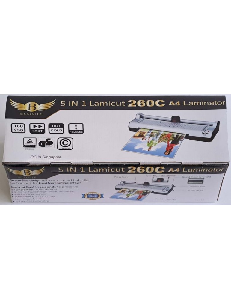 JAYAMART Stationery|Biosystem Laminator 260C A4RM220.00RM220.00BiosystemLaminator & Film
