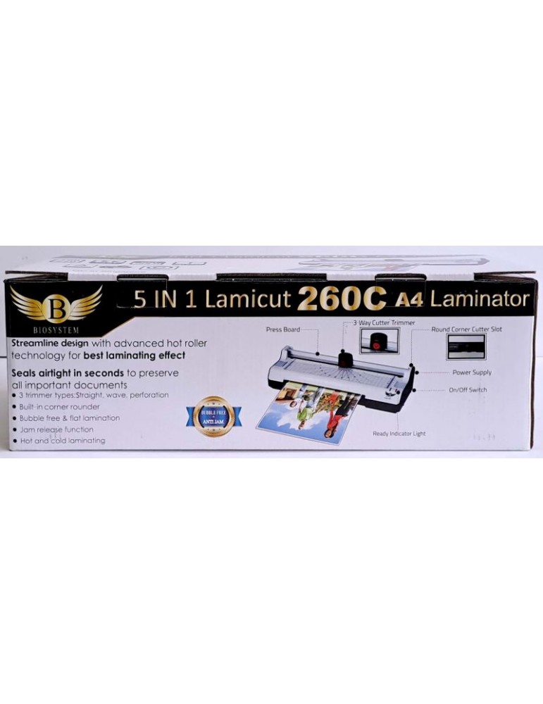 JAYAMART Stationery|Biosystem Laminator 260C A4RM220.00RM220.00BiosystemLaminator & Film