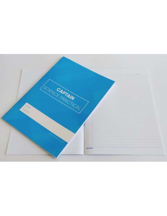 JAYAMART Stationery|Captain Science Practical Book A4 80 pagesRM2.80RM2.80Card & Soft Cover