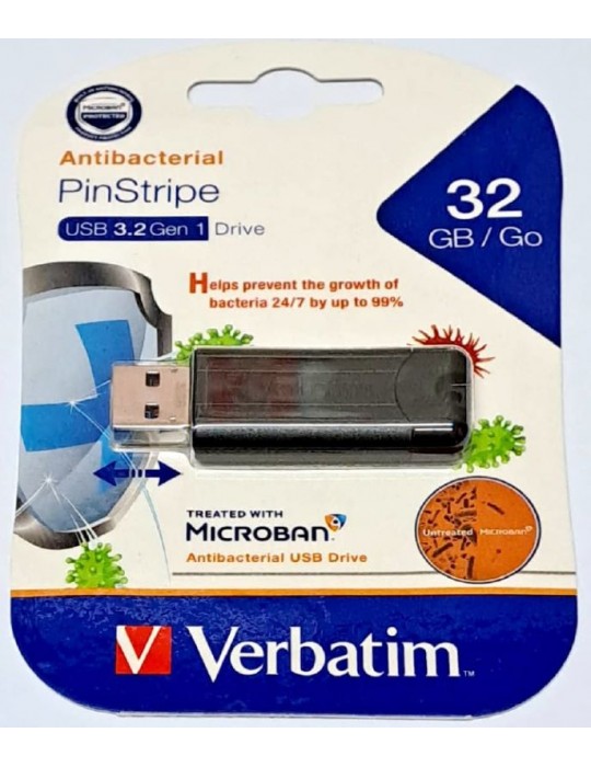 JAYAMART Stationery|Verbatim Thumb Drive 32GB 3.2 PinstripeRM58.00RM58.00VerbatimRemovable Storage