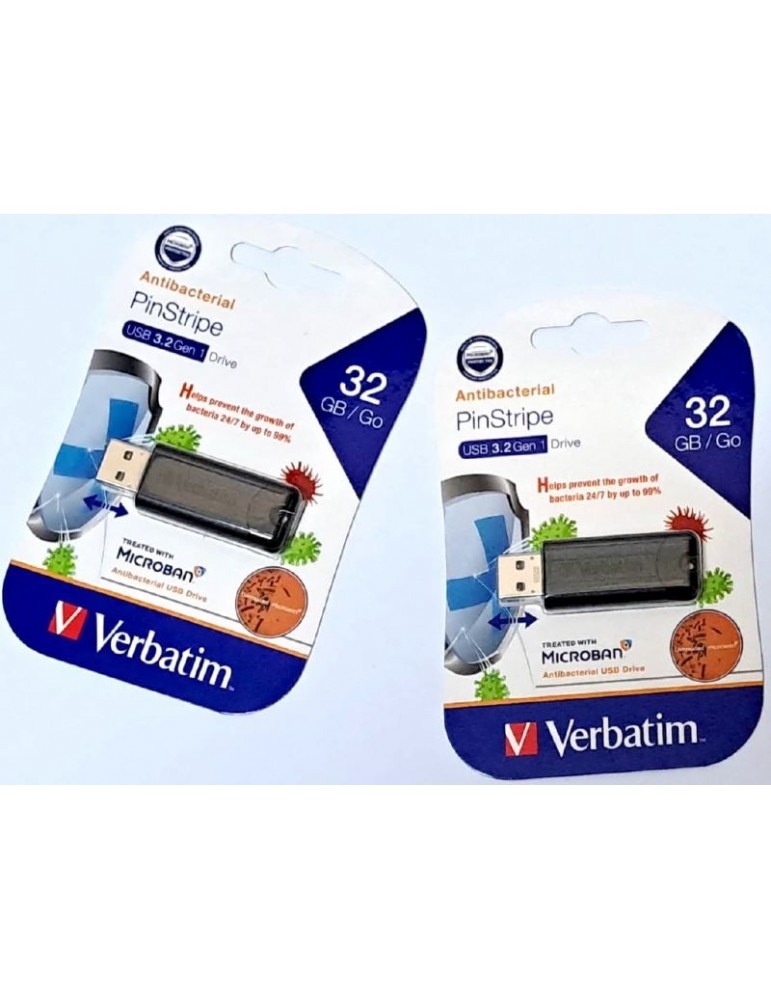 JAYAMART Stationery|Verbatim Thumb Drive 32GB 3.0 PinstripeRM25.00RM25.00VerbatimRemovable Storage