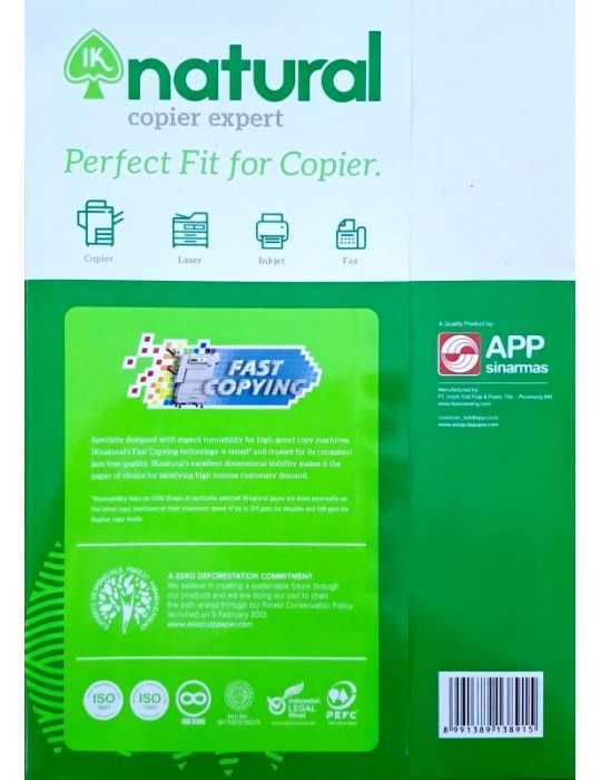 JAYAMART Stationery|IK Natural Photocopy Paper A4 80 gsm 500's (KL & PJ)RM14.50RM14.50Indah KiatPaper & Card