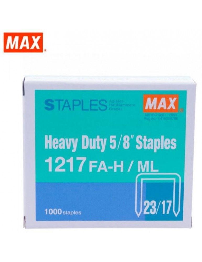 JAYAMART Stationery|Max Staples 1217FA-HRM13.80RM13.80MaxStapler & Staples