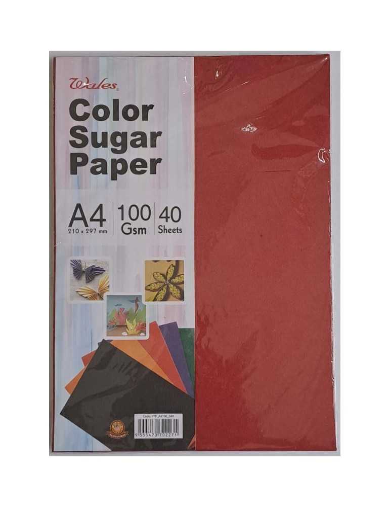 JAYAMART Stationery|Sugar Paper mix colour A4 40'sRM5.80RM5.80KbCardboard & Wrapper