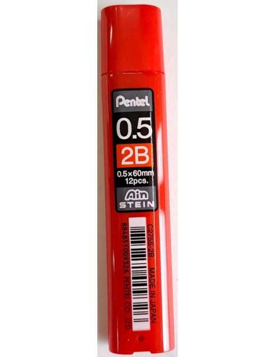 JAYAMART Stationery|Pentel Pencil Lead Ain Stein C275S-2B 0.5 mm 2BRM1.30RM1.30PentelMechanical Pencil & Lead