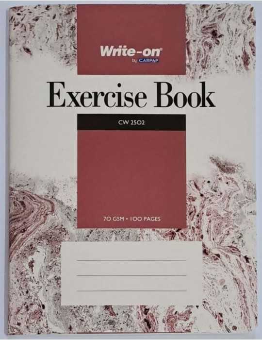 JAYAMART Stationery|Write-on Card Cover Exercise Book CW2502 100 pagesRM1.90RM1.90StandardCard & Soft Cover