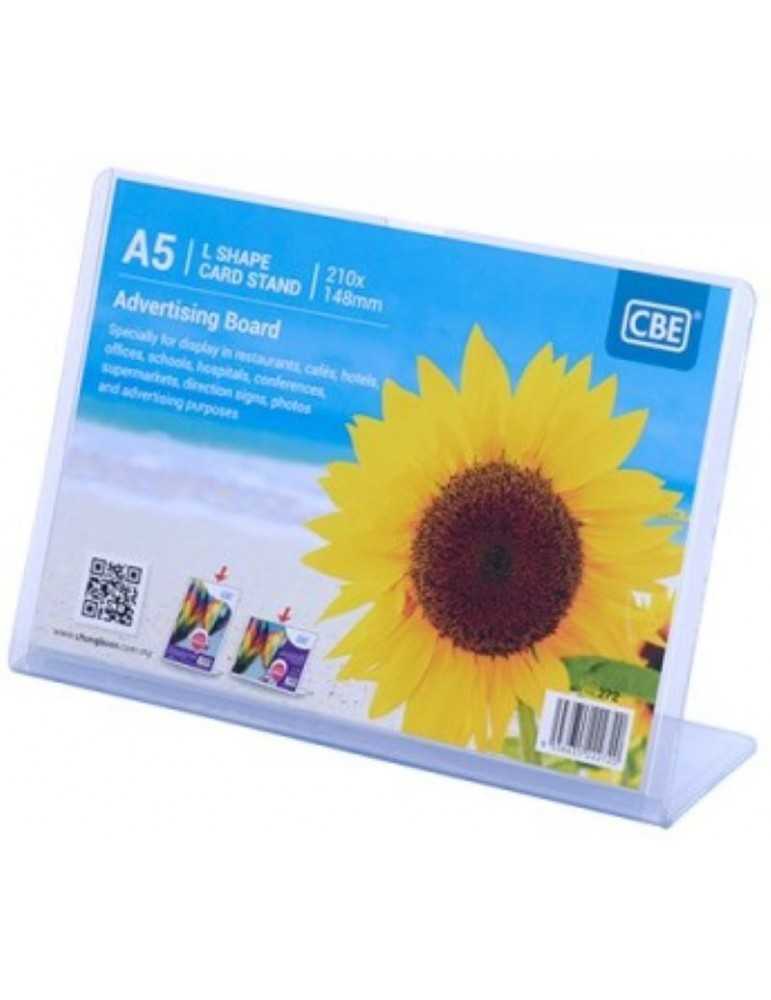JAYAMART Stationery|CBE L Shape Card Stand 272 A5 horizontalRM7.60RM7.60CbeDocument Holder & Stand