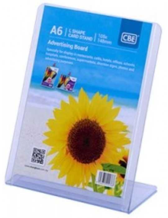 JAYAMART Stationery|CBE L Shape Card Stand 276 A6 verticalRM5.90RM5.90CbeDocument Holder & Stand