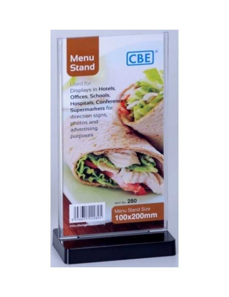 JAYAMART Stationery|CBE Menu Stand 280 flat shapeRM7.60RM7.60CbeDocument Holder & Stand