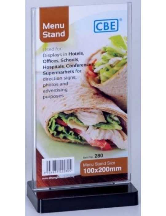 JAYAMART Stationery|CBE Menu Stand 280 flat shapeRM7.60RM7.60CbeDocument Holder & Stand
