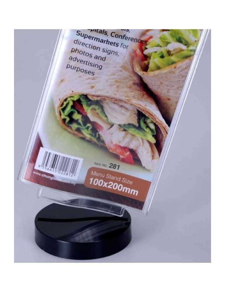 JAYAMART Stationery|CBE Menu Stand 281 curved shapeRM7.60RM7.60CbeDocument Holder & Stand