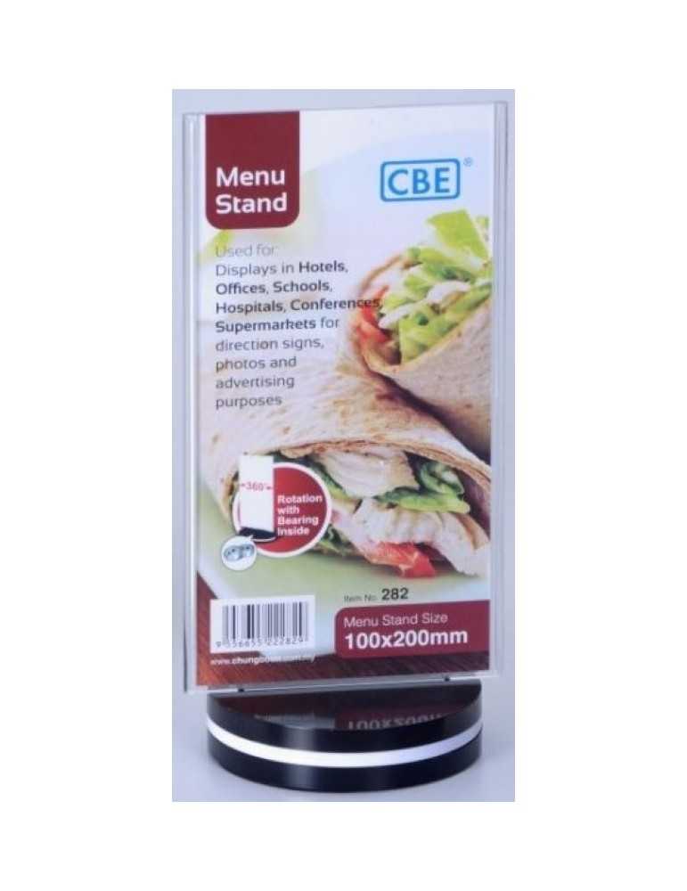 JAYAMART Stationery|CBE Menu Stand 282 flat shape - rotating typeRM9.30RM9.30CbeDocument Holder & Stand