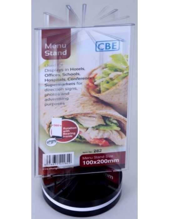 JAYAMART Stationery|CBE Menu Stand 282 flat shape - rotating typeRM9.30RM9.30CbeDocument Holder & Stand