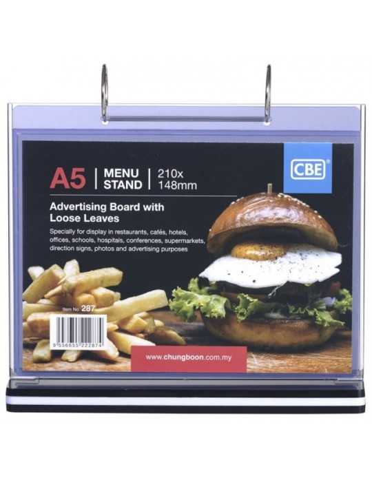 JAYAMART Stationery|CBE Menu Stand 287 A5 horizontalRM22.90RM22.90CbeDocument Holder & Stand