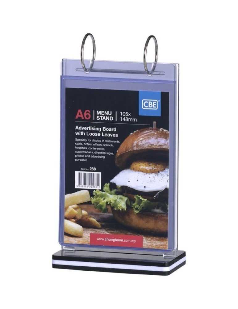 JAYAMART Stationery|CBE Menu Stand 288 A6 verticalRM17.00RM17.00CbeDocument Holder & Stand