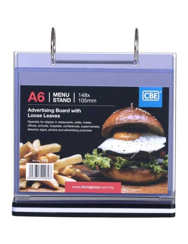 JAYAMART Stationery|CBE Menu Stand 289 A6 horizontalRM17.00RM17.00CbeDocument Holder & Stand
