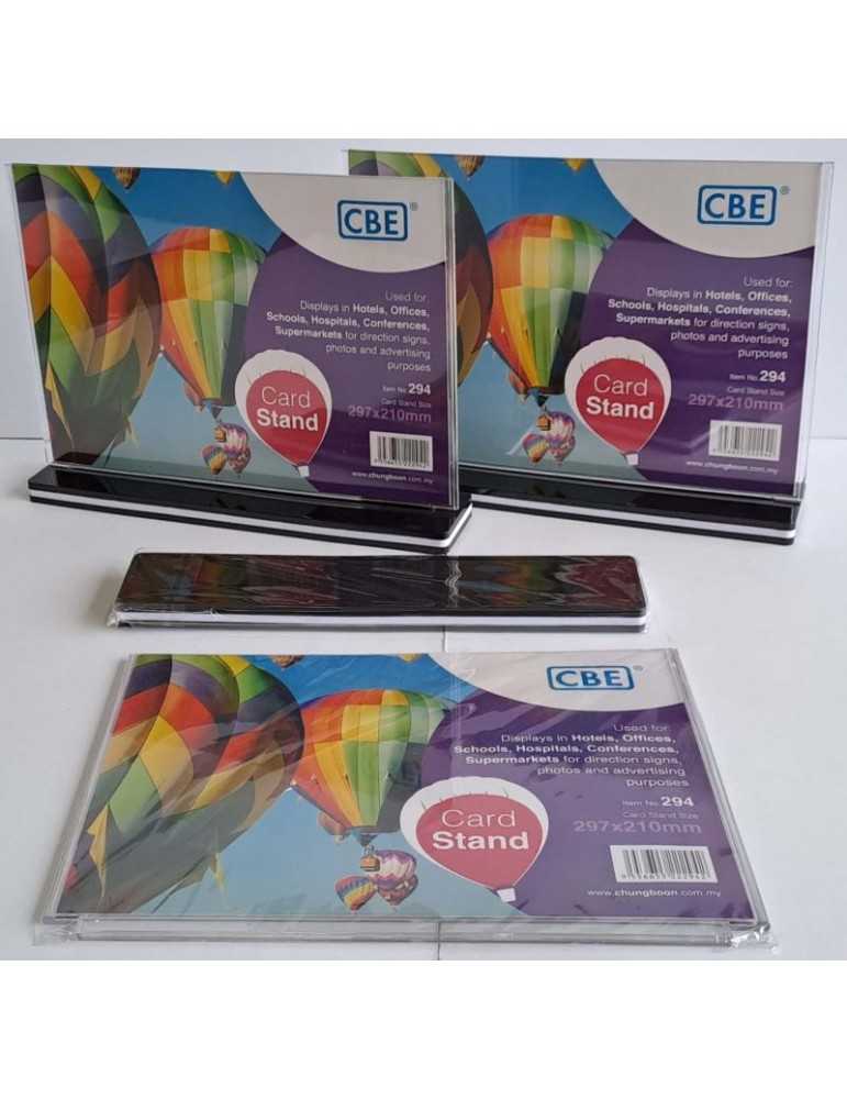 JAYAMART Stationery|CBE Card Stand 294 A4 horizontalRM19.50RM19.50CbeDocument Holder & Stand