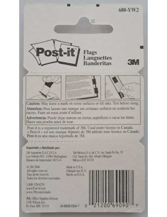 JAYAMART Stationery|3M Post-it Flag 680-YW2 (yellow)RM13.60RM13.60Post It Note / Stick On Pad & Flag