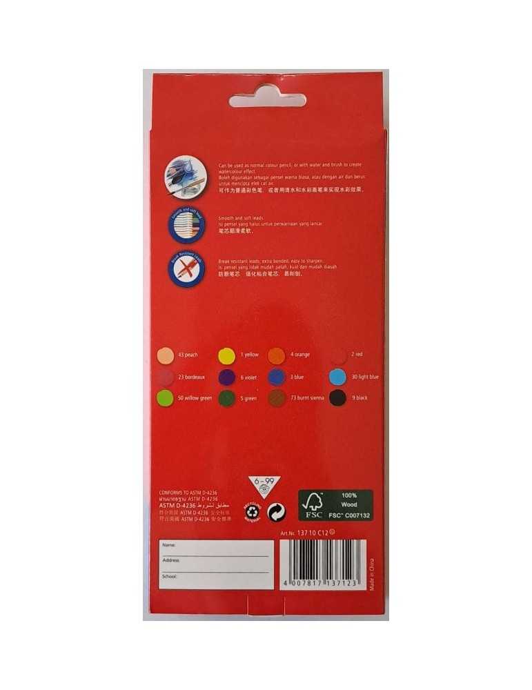 JAYAMART Stationery|Staedtler Luna Watercolour Pencil 12 colours (long) 13710RM15.30RM15.30StaedtlerColour