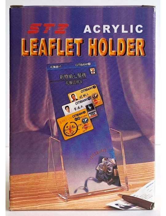 JAYAMART Stationery|STZ Acrylic Leaflet Holder Single Tier 4" (50825)RM54.00RM54.00StzOFFICE FACILITY & ACCESSORY