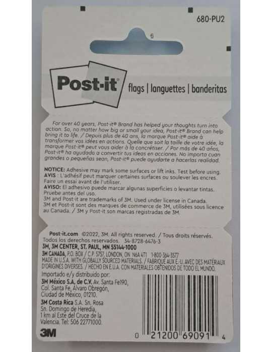 JAYAMART Stationery|3M Post-it Flag 680-PU2 (purple)RM13.60RM13.60Post It Note / Stick On Pad & Flag