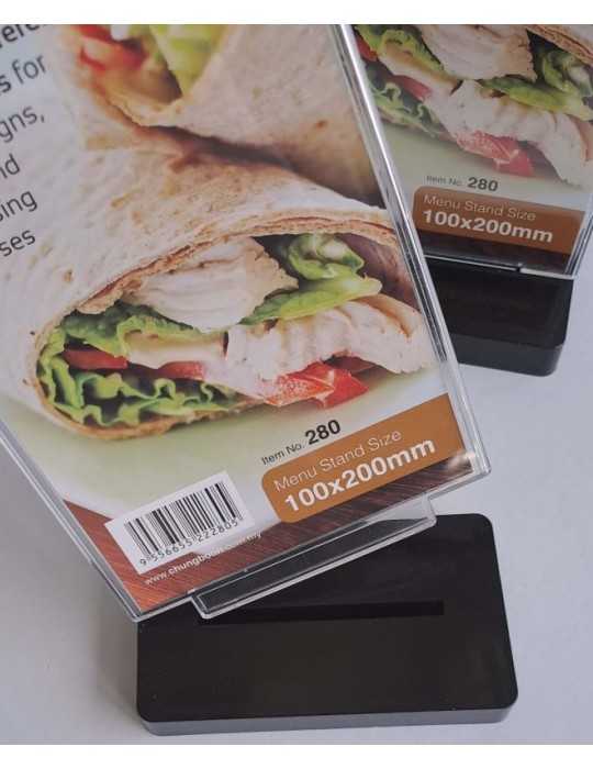 JAYAMART Stationery|CBE Menu Stand 280 flat shapeRM7.60RM7.60CbeDocument Holder & Stand