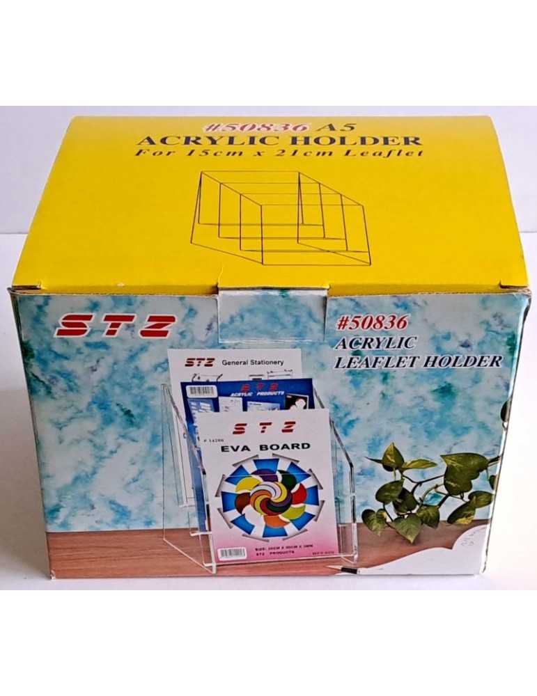 JAYAMART Stationery|STZ Acrylic Leaflet Holder 3 Tier A5 (50836)RM189.50RM189.50StzOFFICE FACILITY & ACCESSORY