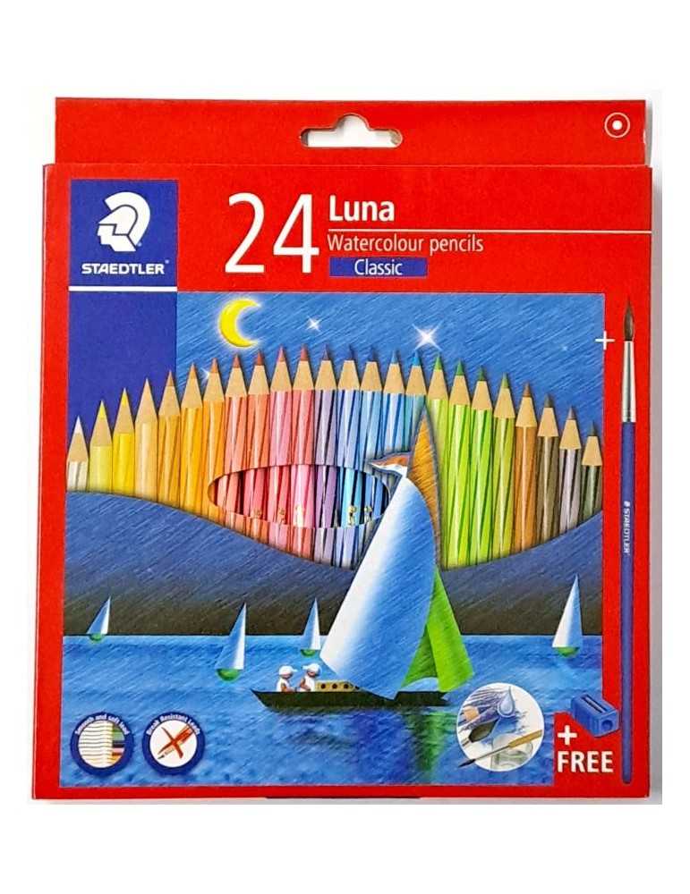 JAYAMART Stationery|Staedtler Luna Watercolour Pencil 24 colours (long) 13710C24RM28.80RM28.80StaedtlerColour