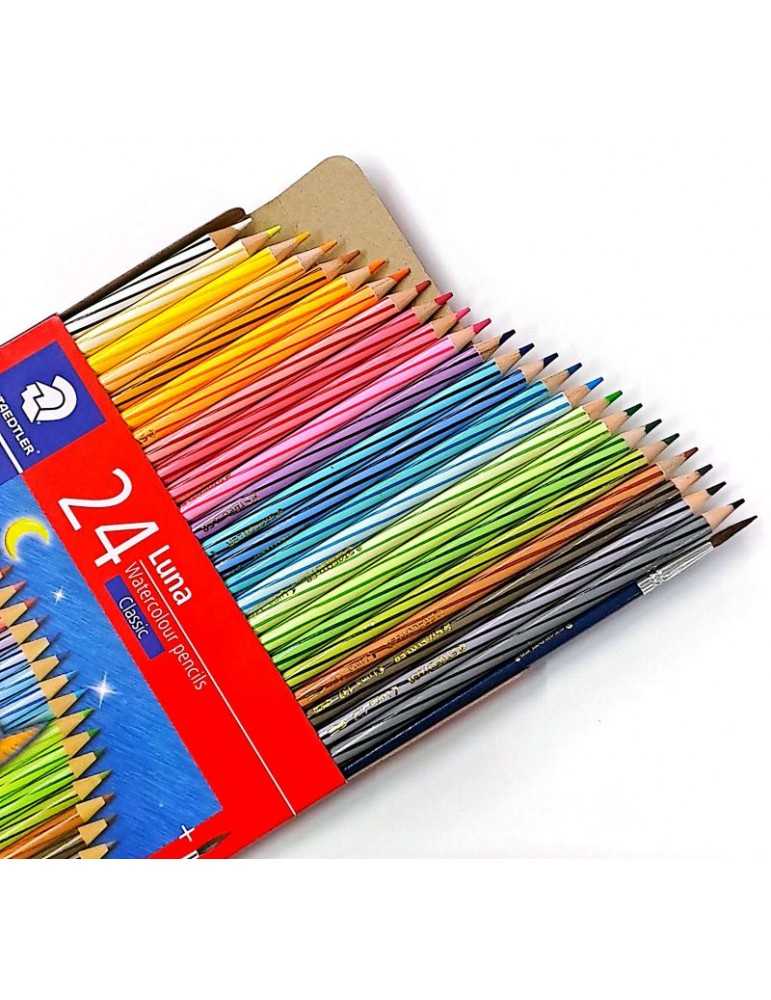 JAYAMART Stationery|Staedtler Luna Watercolour Pencil 24 colours (long) 13710C24RM28.80RM28.80StaedtlerColour