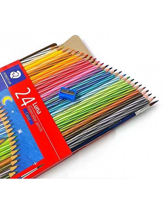 JAYAMART Stationery|Staedtler Luna Watercolour Pencil 24 colours (long) 13710C24RM28.80RM28.80StaedtlerColour