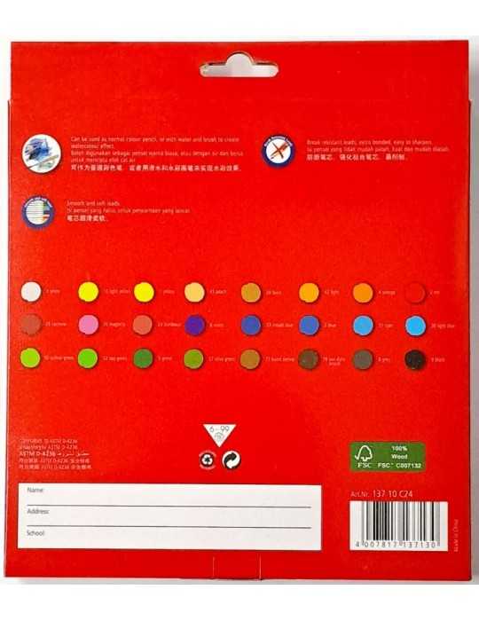 JAYAMART Stationery|Staedtler Luna Watercolour Pencil 24 colours (long) 13710C24RM28.80RM28.80StaedtlerColour