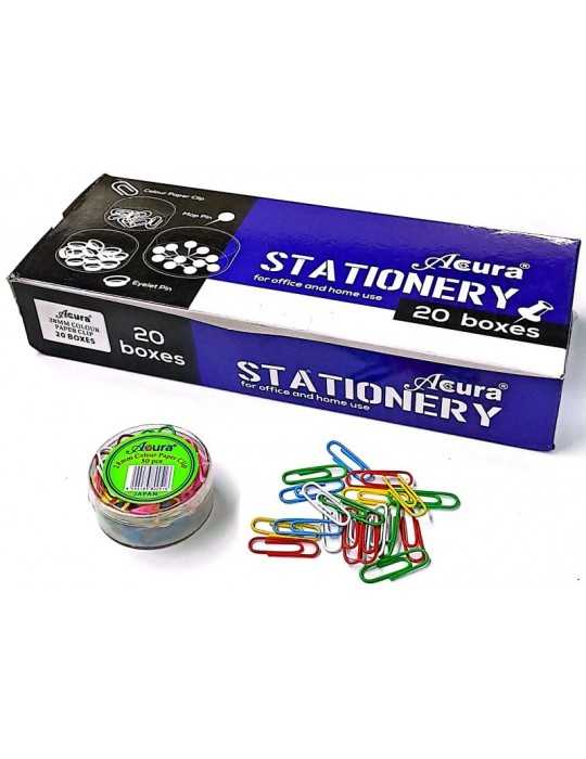 JAYAMART Stationery|Acura Colour Paper Clip 28 mm 50'sRM1.40RM1.40AcuraClip & Pin