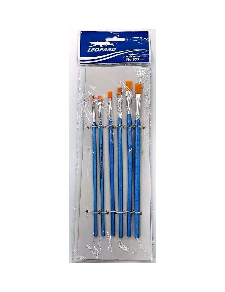 JAYAMART Stationery|Brush Nylon No.577 (6 in 1)RM4.60RM4.60Miscellaneous - Art Instrument