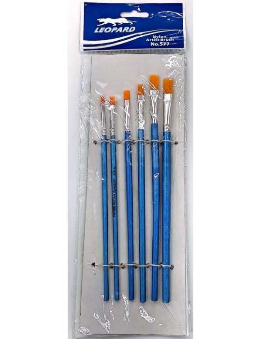 JAYAMART Stationery|Brush Nylon No.577 (6 in 1)RM4.60RM4.60Miscellaneous - Art Instrument