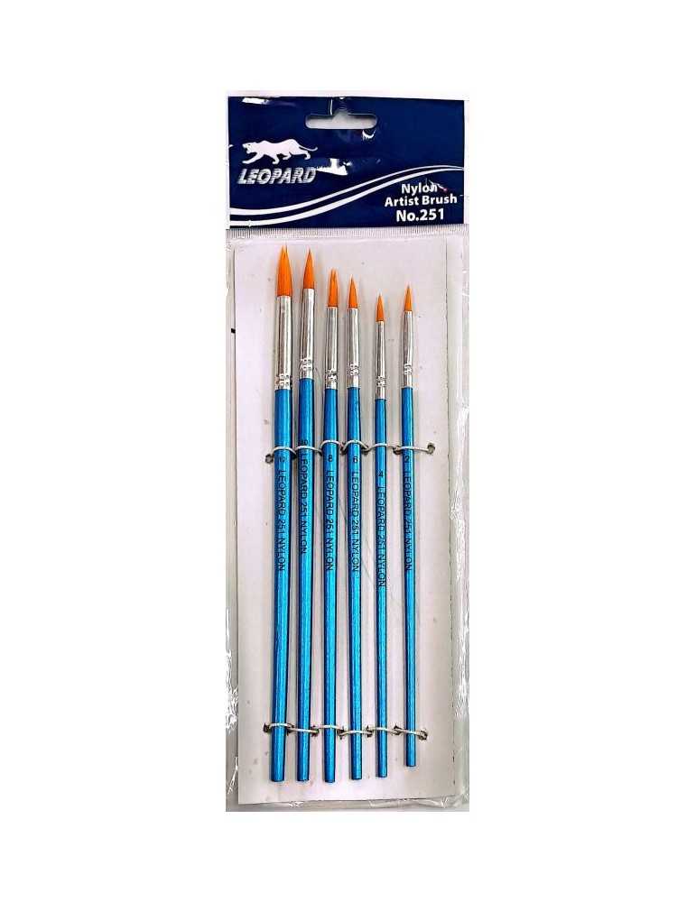 JAYAMART Stationery|Brush Nylon No.251 (6 in 1)RM4.60RM4.60Miscellaneous - Art Instrument
