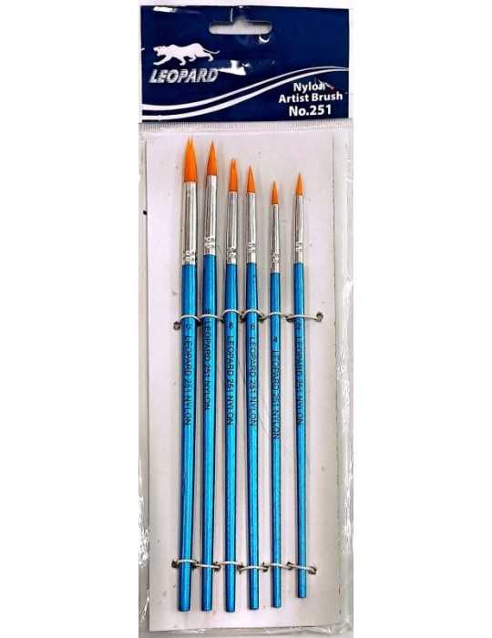 JAYAMART Stationery|Brush Nylon No.251 (6 in 1)RM4.60RM4.60Miscellaneous - Art Instrument