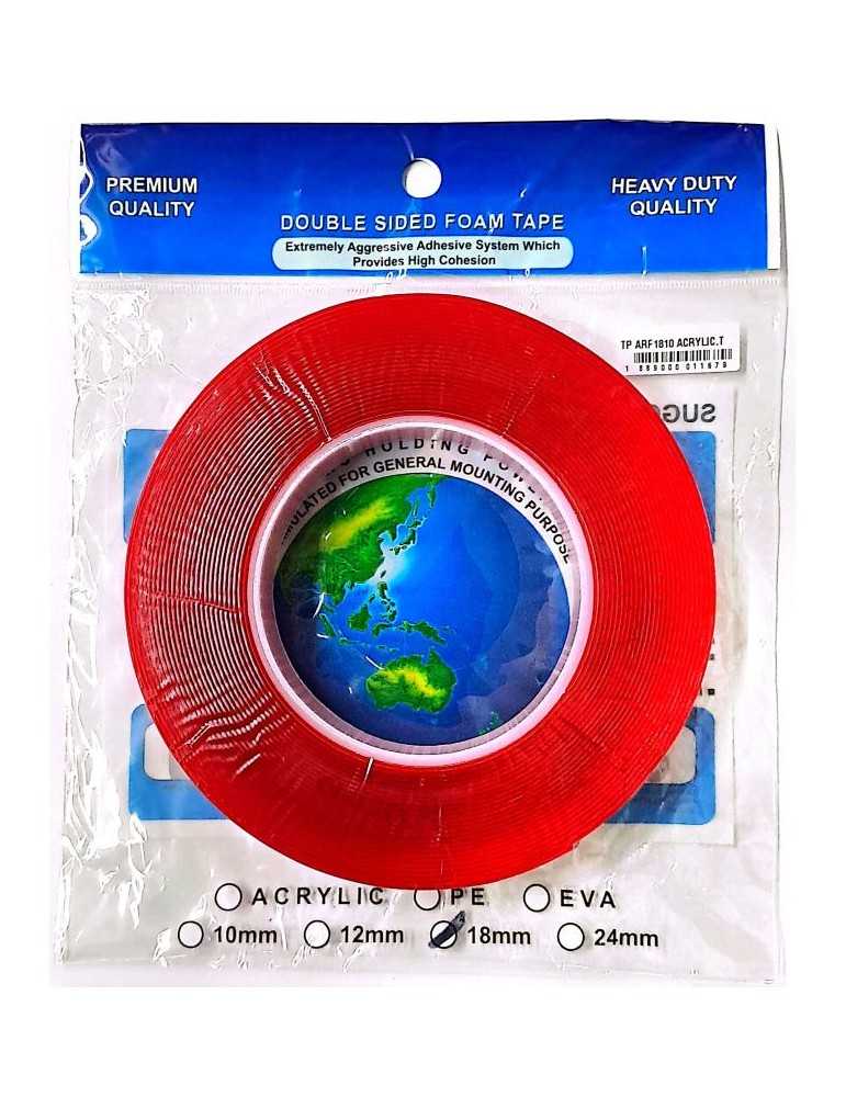 JAYAMART Stationery|Acrylic Clear Foam Tape 18 mm x 10RM22.50RM22.50Tape