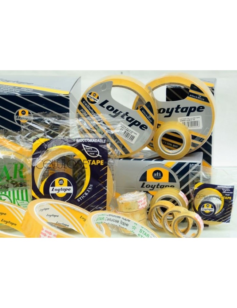 JAYAMART Stationery|Loytape Cellulose Tape 18 mm x 15 yardsRM3.00RM3.00LoytapeTape