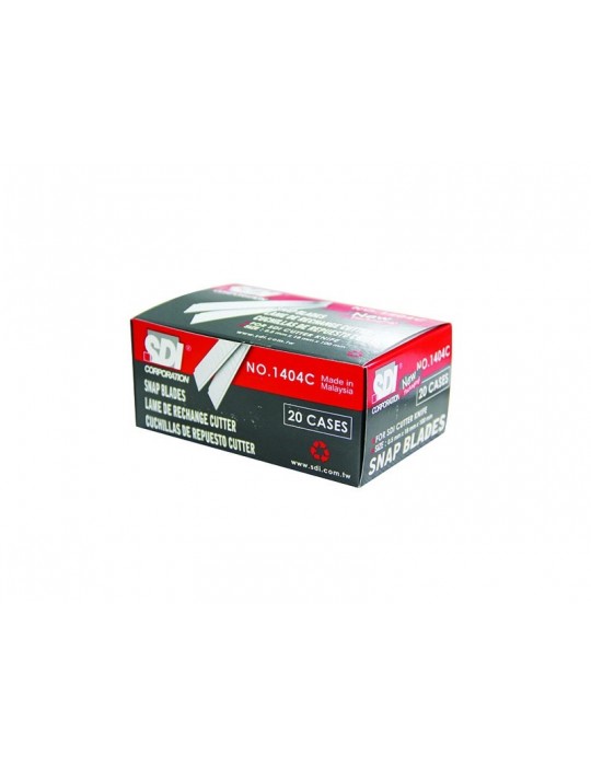 JAYAMART Stationery|SDI Cutter Blade Refill 1404C (L)RM3.10RM3.10SDIScissors & Cutter