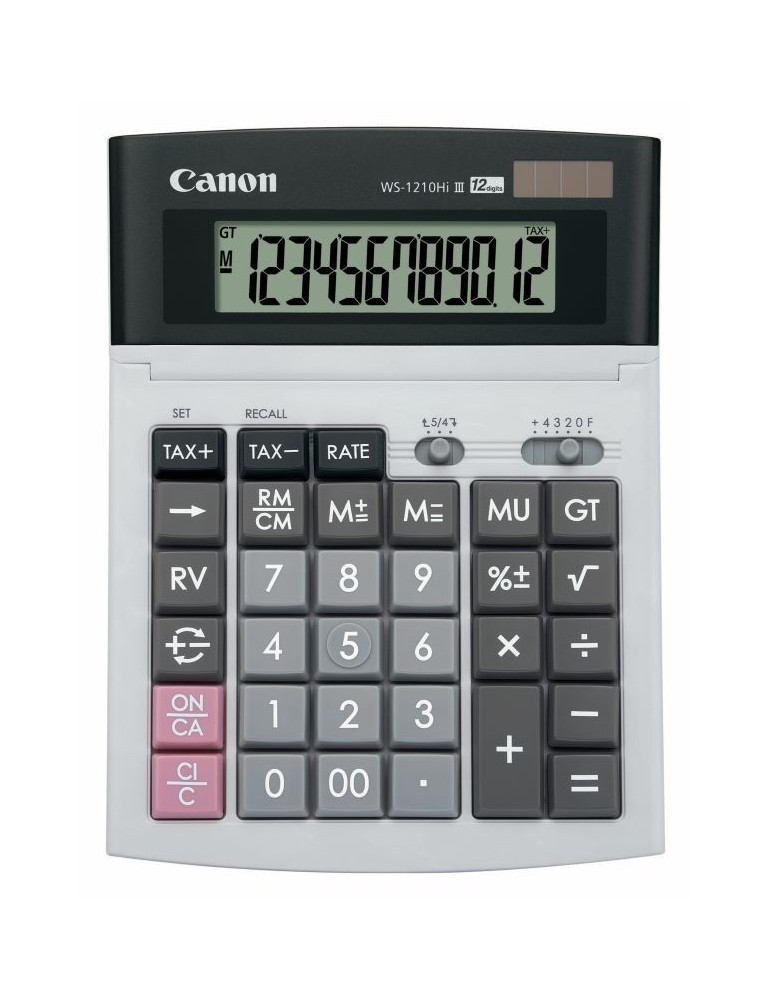 JAYAMART Stationery|Canon WS-1210Hi Tax CalculatorRM56.00RM56.00CanonCalculator