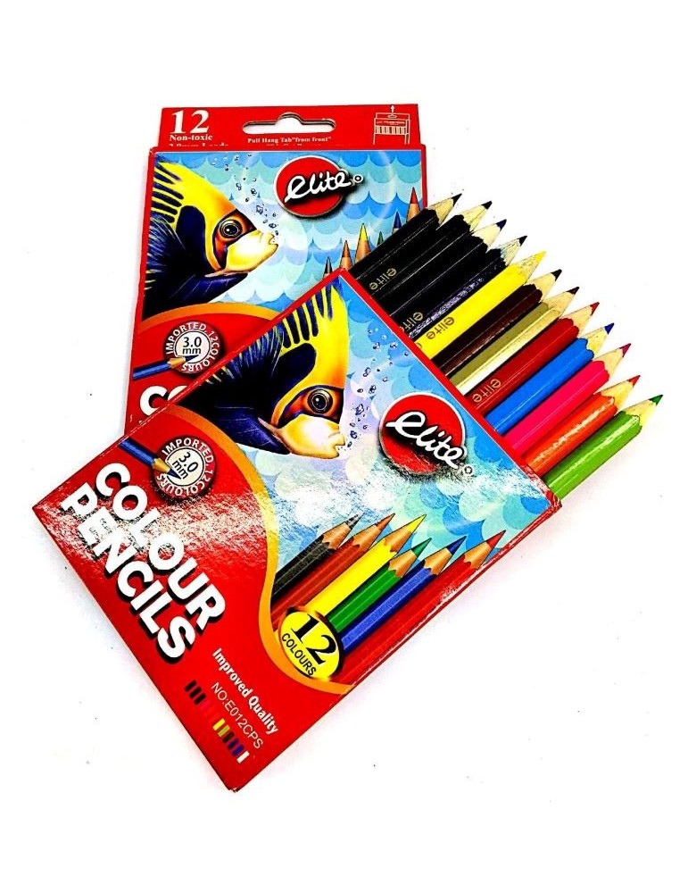 JAYAMART Stationery|Elite Colour Pencil 12 colours (short)RM2.20RM2.20EliteColour