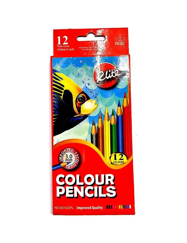 JAYAMART Stationery|Elite Colour Pencil 12 colours (long)RM3.80RM3.80EliteColour