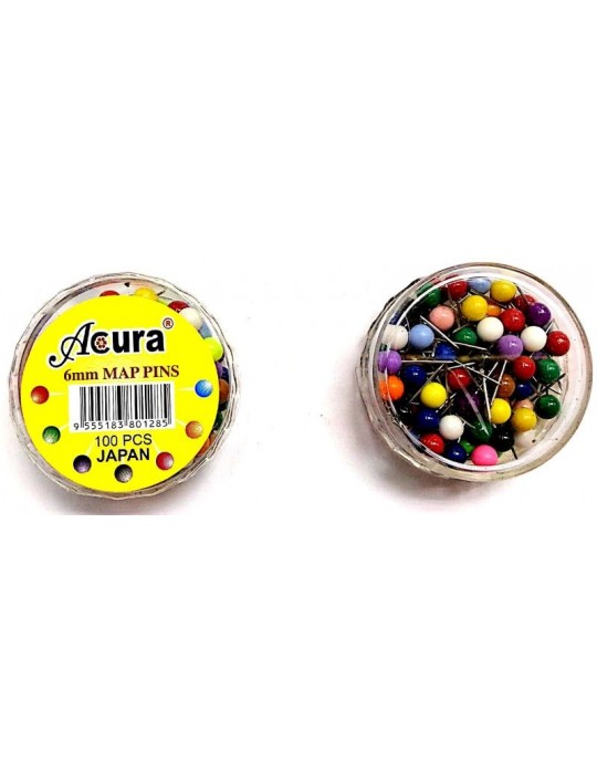 JAYAMART Stationery|Map Pin 6 mmRM2.60RM2.60Clip & Pin